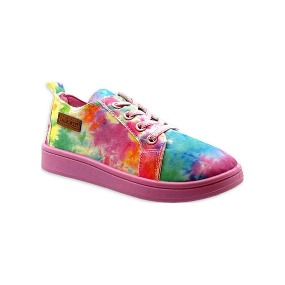 Cherokee Little & Big Girls’ Slip-On Casual Skater Sneakers, Sizes 11-3