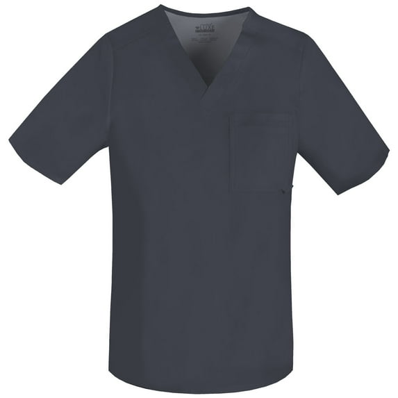 Cherokee Luxe Men Scrubs Top V-Neck 1929