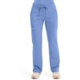 thumbnail image 1 of Cherokee Medical Scrub Pants for Women, Mid Rise Moderate Flare Drawstring Scrub Bottoms - WW120, 1 of 9