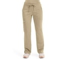 thumbnail image 1 of Cherokee Medical Scrub Pants for Women, Mid Rise Moderate Flare Drawstring Scrub Bottoms - WW120, 1 of 9