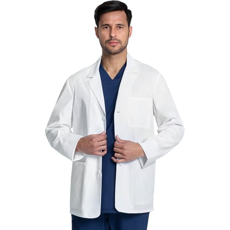 Cherokee Men Scrubs Lab Coat 32" Consultation CK401