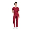 thumbnail image 1 of Cherokee Men and Women Scrub Set Modern Fit Top and Drawstring Waist Pant - WW530C, 1 of 9