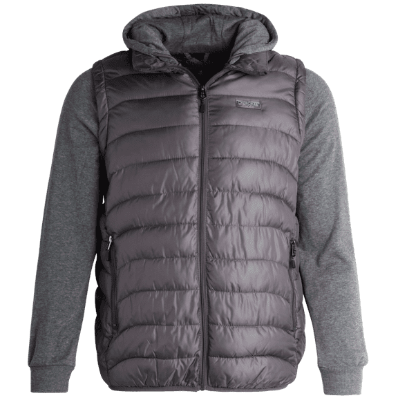 Cherokee Mens Jacket - Lightweight Quilted Puffer Hooded Jackets for Men Winter Coats with Pockets