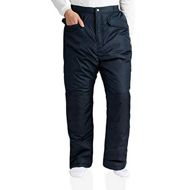 Cherokee Mens' Insulated Ski and Snowboard Water Repellent Snow Pants