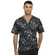 Cherokee Prints Men Scrubs Top V-Neck CK675