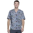 thumbnail image 1 of Cherokee Prints Men Scrubs Top V-Neck CK675, 1 of 5