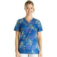 thumbnail image 1 of Cherokee Prints Scrubs Top For Women V-Neck Print CK671, 1 of 5