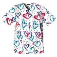 thumbnail image 1 of Cherokee Prints Women's Scrubs Top Snap Front Tunic 1750, 1 of 3