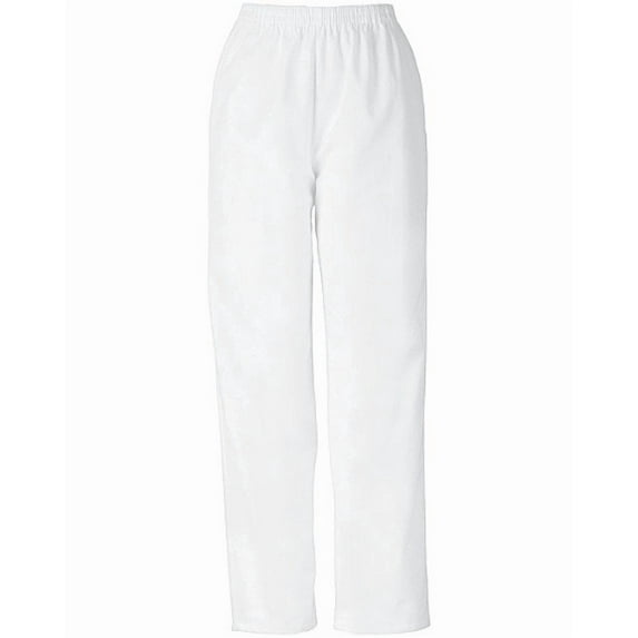 Cherokee Women's Tall Pull-on Pant, White, X-Small