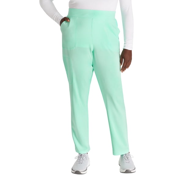Cherokee Scrubs Pant For Women Mid Rise Tapered Leg Pull-on Cargo CK248A