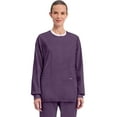 thumbnail image 1 of Cherokee Snap Front Scrub Jackets for Women, Workwear Revolution Soft Stretch WW310, 1 of 9