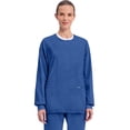 thumbnail image 1 of Cherokee Snap Front Scrub Jackets for Women, Workwear Revolution Soft Stretch WW310, 1 of 9