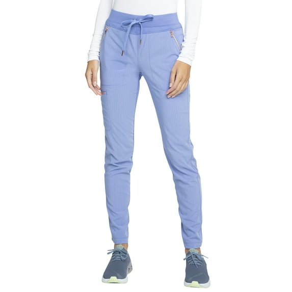 Cherokee Statement Women's Scrubs Pant Mid Rise Straight Leg Drawstring CK055