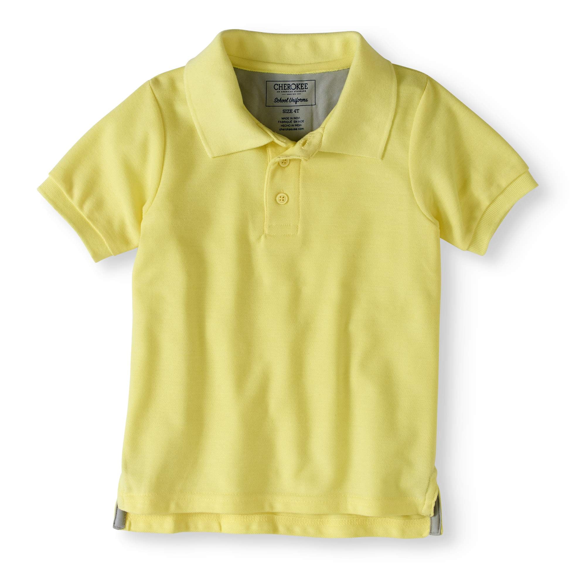 Cherokee Toddler Boys 24 School Uniform Short Sleeve Cooling Polo