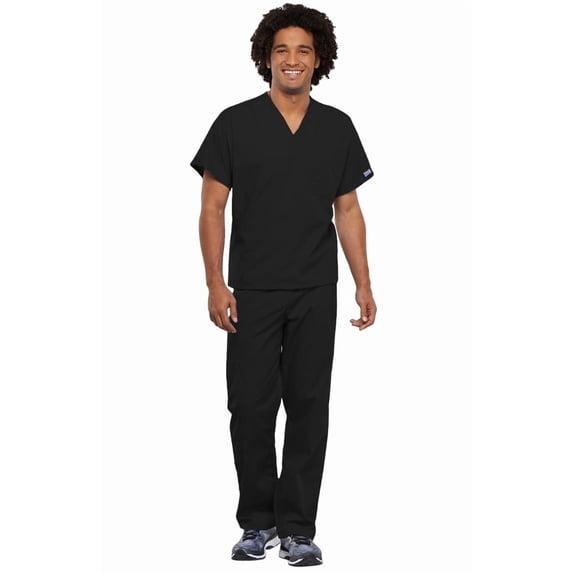Men Fade Options Cherokee Unisex Scrub Set for Men & Women, V-Neck Top & Drawstring ...