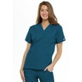 thumbnail image 1 of Cherokee V-Neck Scrub Top for Women with 3 Pockets & Dolman Sleeve - 4700, 1 of 6