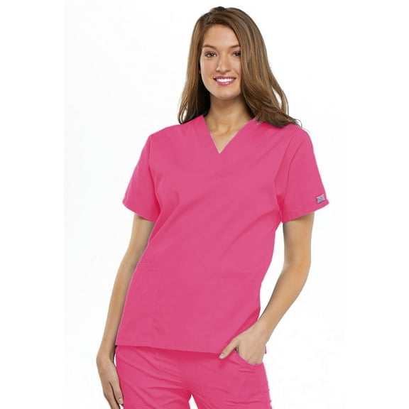 Cherokee V-Neck Scrub Top for Women with 3 Pockets & Dolman Sleeve - 4700