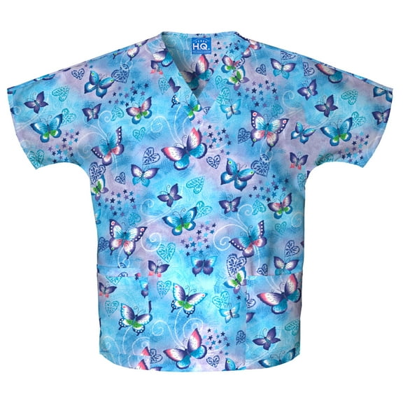 Cherokee V-Neck Scrub Top for Women with 3 Pockets & Dolman Sleeve - 4700