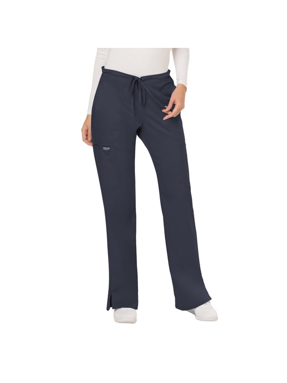 WW Revolution Scrub Pants for Women Mid Rise Flare Pant 5 Pockets Pewter 6XL