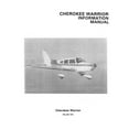 thumbnail image 1 of Cherokee Warrior Information Manual PA-28-151 : 1974-76 Piper Pilot Operating Handbook (POH) / Aircraft Flight Manual (AFM) (Paperback), 1 of 1