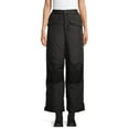 thumbnail image 1 of Cherokee Women's Insulated Water-Resistant Relaxed Fit Ski Pants, 1 of 6