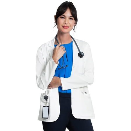 Cherokee Women's Scrubs Lab Coat 30'' Consultation CK451T