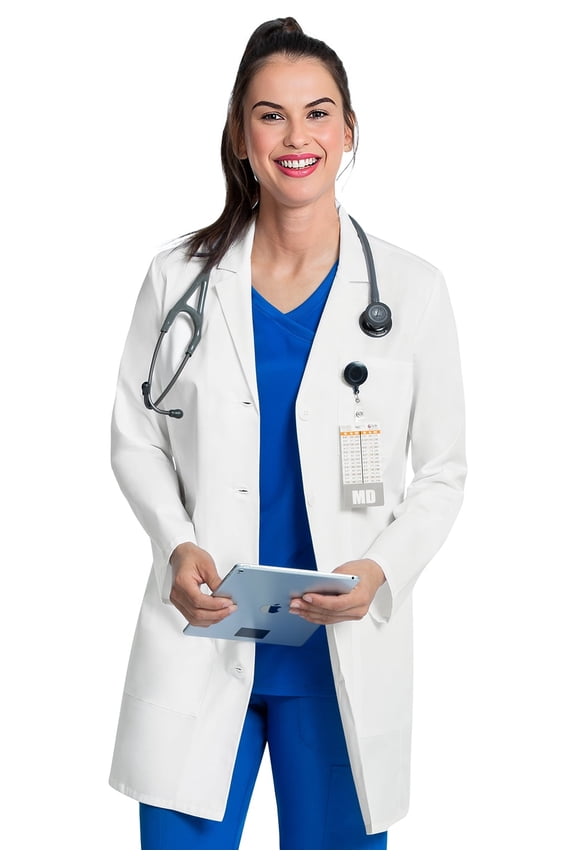 Women's Scrubs Lab Coat 33" CK452
