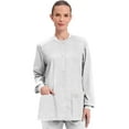 thumbnail image 1 of Cherokee Women's Snap Front Scrub Jacket with 3 Pockets and Knit Cuff - WW340, 1 of 10