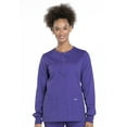 thumbnail image 1 of Cherokee Women's Snap Front Scrub Jacket with 3 Pockets and Knit Cuff - WW340, 1 of 6