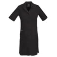 thumbnail image 1 of Cherokee Workwear 4508-BLKW-4XL Womens Button Front Dress, Black - 4XL, 1 of 1