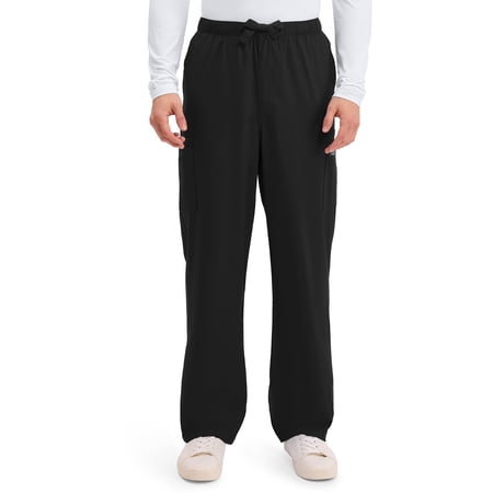 Cherokee Workwear Core Stretch Men Scrubs Pant Drawstring Cargo 4243