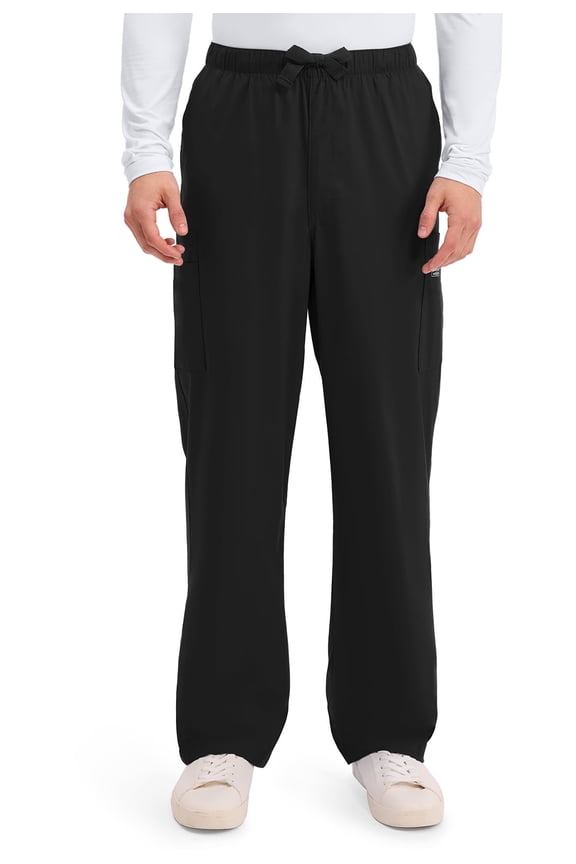 Workwear Core Stretch Men Scrubs Pant Drawstring Cargo 4243