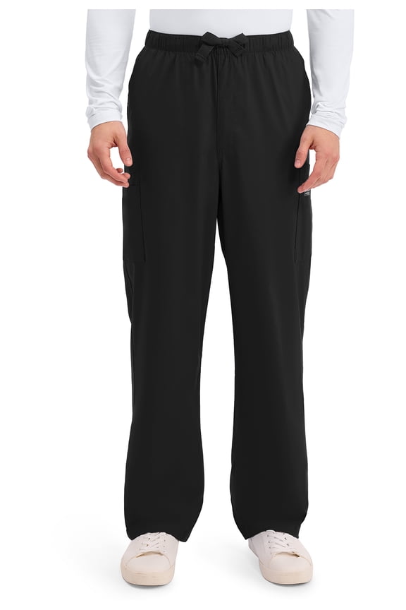 Workwear Core Stretch Men Scrubs Pant Drawstring Cargo 4243