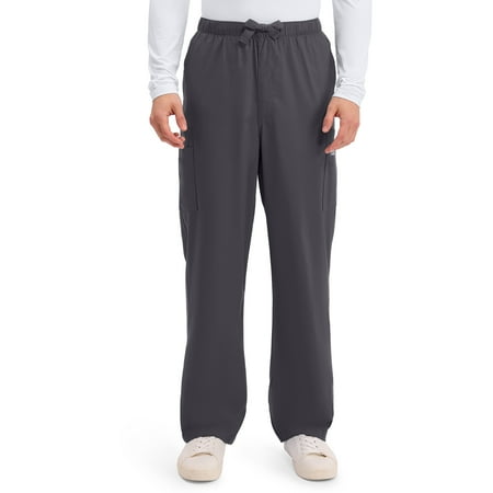Cherokee Workwear Core Stretch Men Scrubs Pant Drawstring Cargo 4243