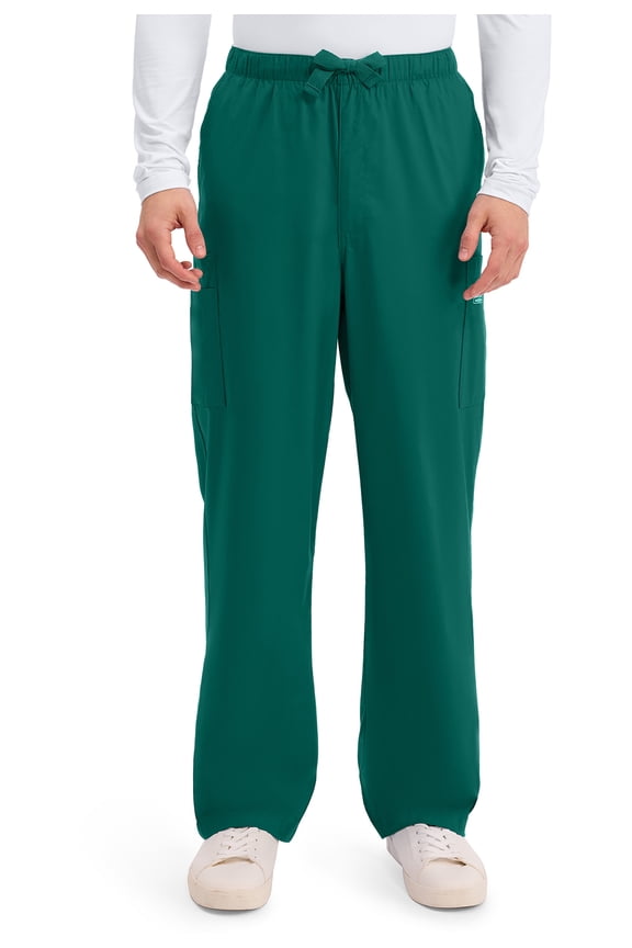 Workwear Core Stretch Men Scrubs Pant Drawstring Cargo 4243