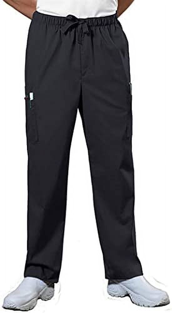 Cherokee Workwear Core Stretch Men Scrubs Pant Drawstring Cargo 4243
