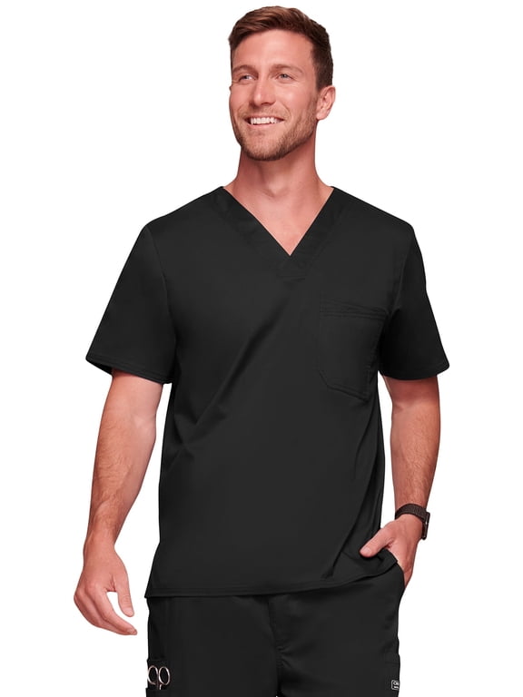 Workwear Core Stretch Men Scrubs Top V-Neck 4743