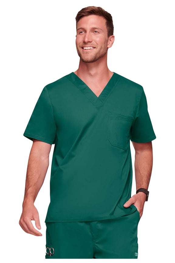 Workwear Core Stretch Men Scrubs Top V-Neck 4743