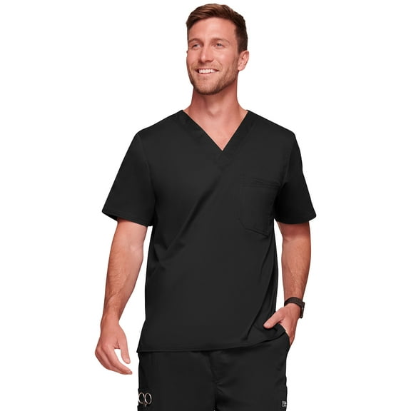 Cherokee Workwear Core Stretch Men Scrubs Top V-Neck 4743