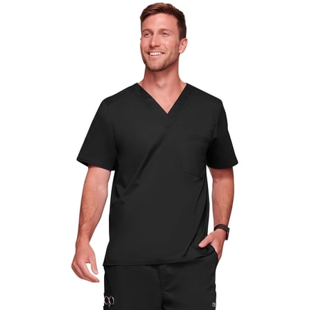 Cherokee Workwear Core Stretch Men Scrubs Top V-Neck 4743