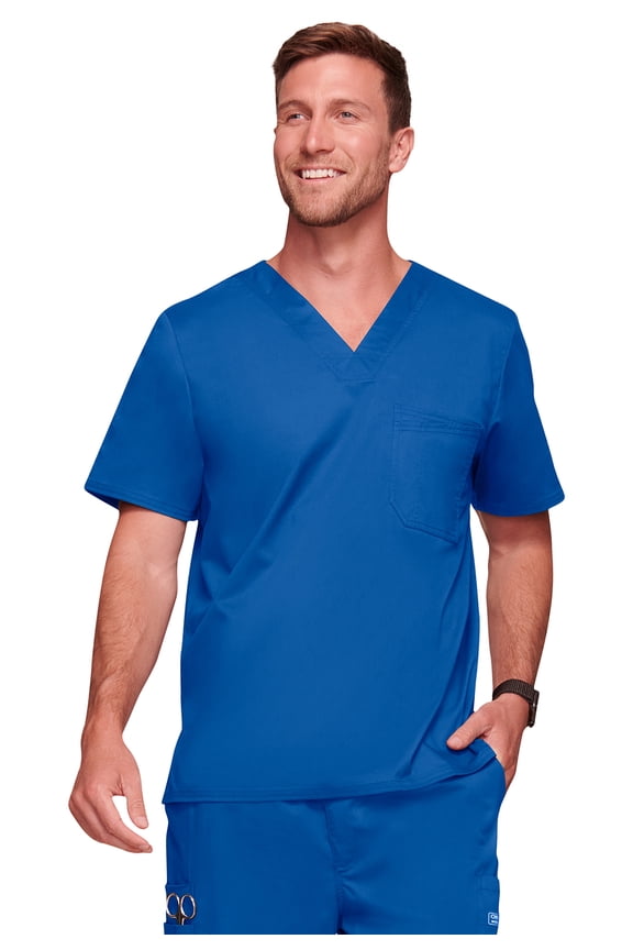 Workwear Core Stretch Men Scrubs Top V-Neck 4743