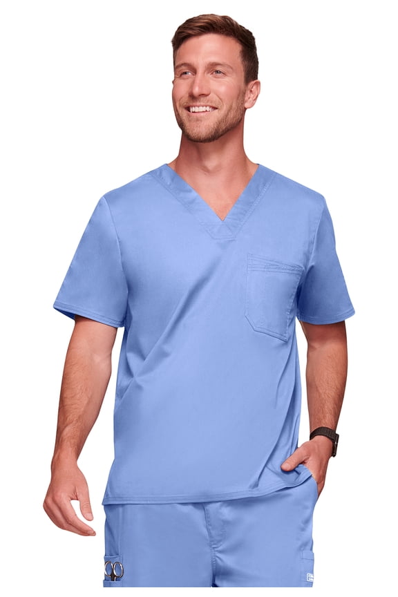 Workwear Core Stretch Men Scrubs Top V-Neck 4743
