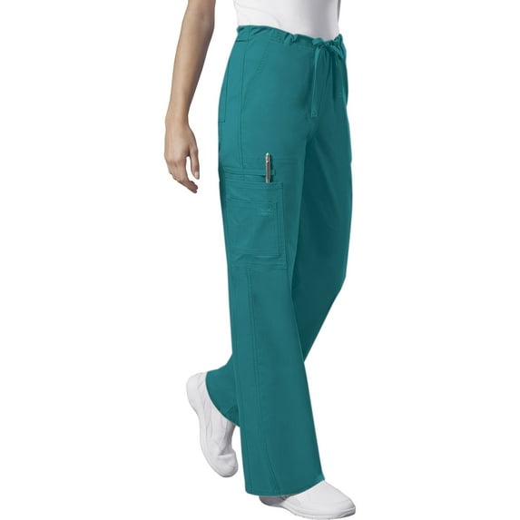 Cherokee Workwear Core Stretch Men & Women's Scrubs Pant Drawstring Cargo 4043