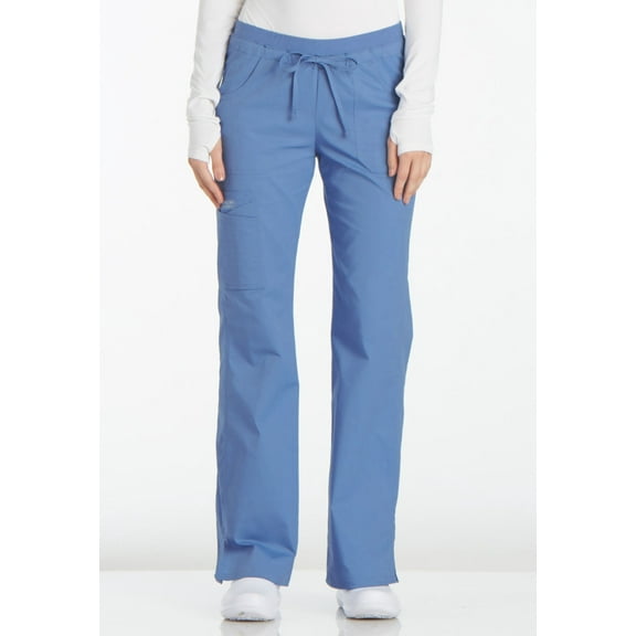 Cherokee Workwear Core Stretch Women's Scrubs Pant Low Rise Drawstring Cargo 24001