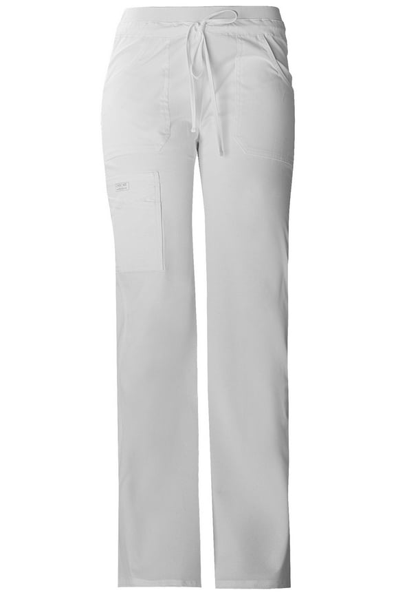 Workwear Core Stretch Women's Scrubs Pant Low Rise Drawstring Cargo 24001