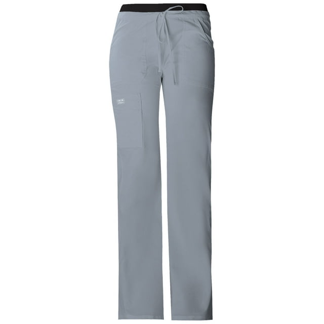 Cherokee Workwear Core Stretch Women's Scrubs Pant Low Rise Drawstring Cargo 24001