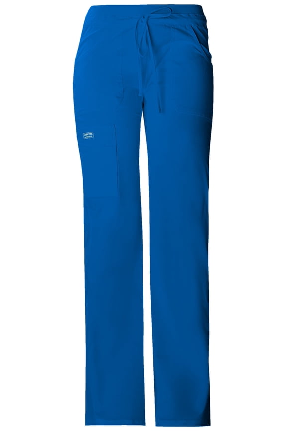 Workwear Core Stretch Women's Scrubs Pant Low Rise Drawstring Cargo 24001