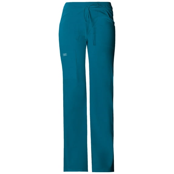 Cherokee Workwear Core Stretch Women's Scrubs Pant Low Rise Drawstring Cargo 24001