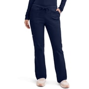 Cherokee Workwear Core Stretch Womens Scrubs Pant Mid Rise Drawstring Cargo 4044
