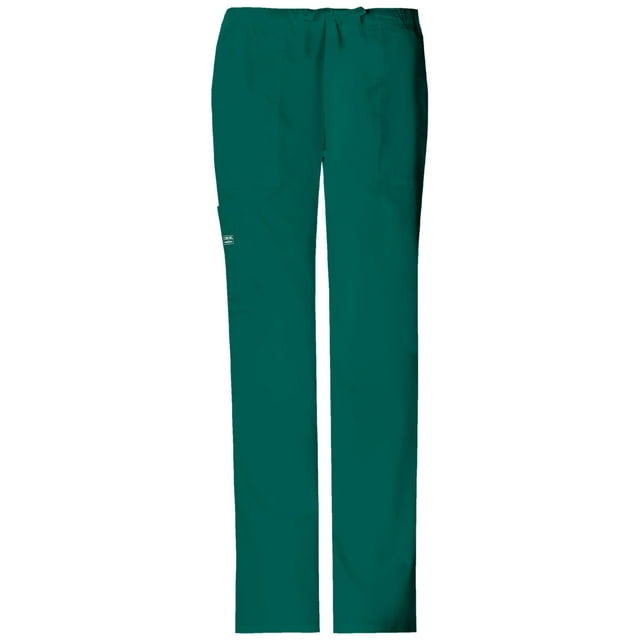 Cherokee Workwear Core Stretch Women's Scrubs Pant Mid Rise Drawstring Cargo 4044